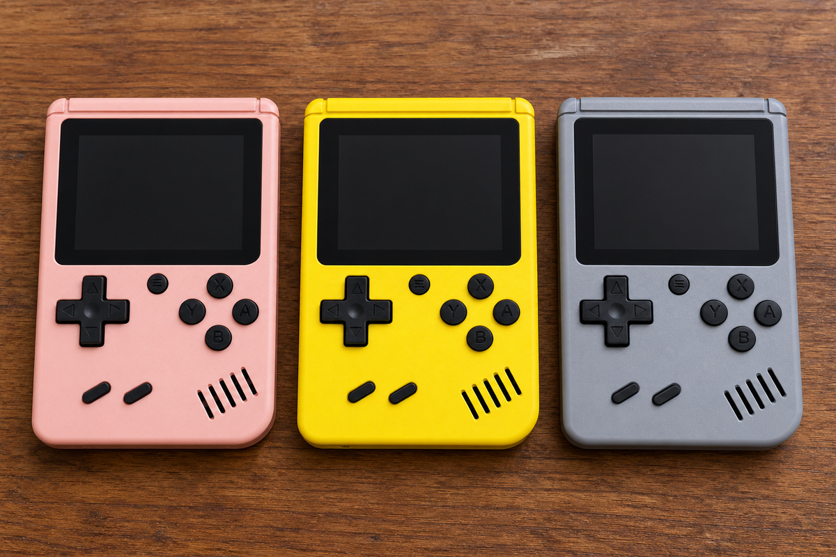 Kieszonkowa konsola retro Pocket Mini – pastelowa